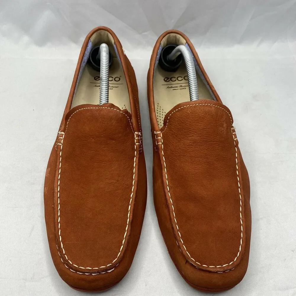 Ecco Men's Summer Moccasin Moc Slip Ons Driving Shoes EU 44 10-10.5 US Picante